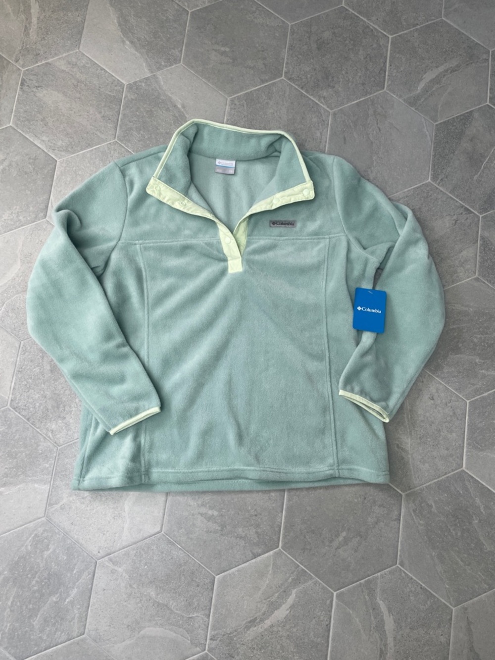 Columbia Benton Springs Half Snap Pullover Fleece II – Women’s PXL – NWT